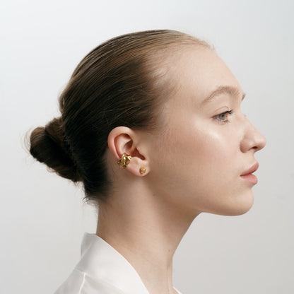 Earrings “Chestnut” light