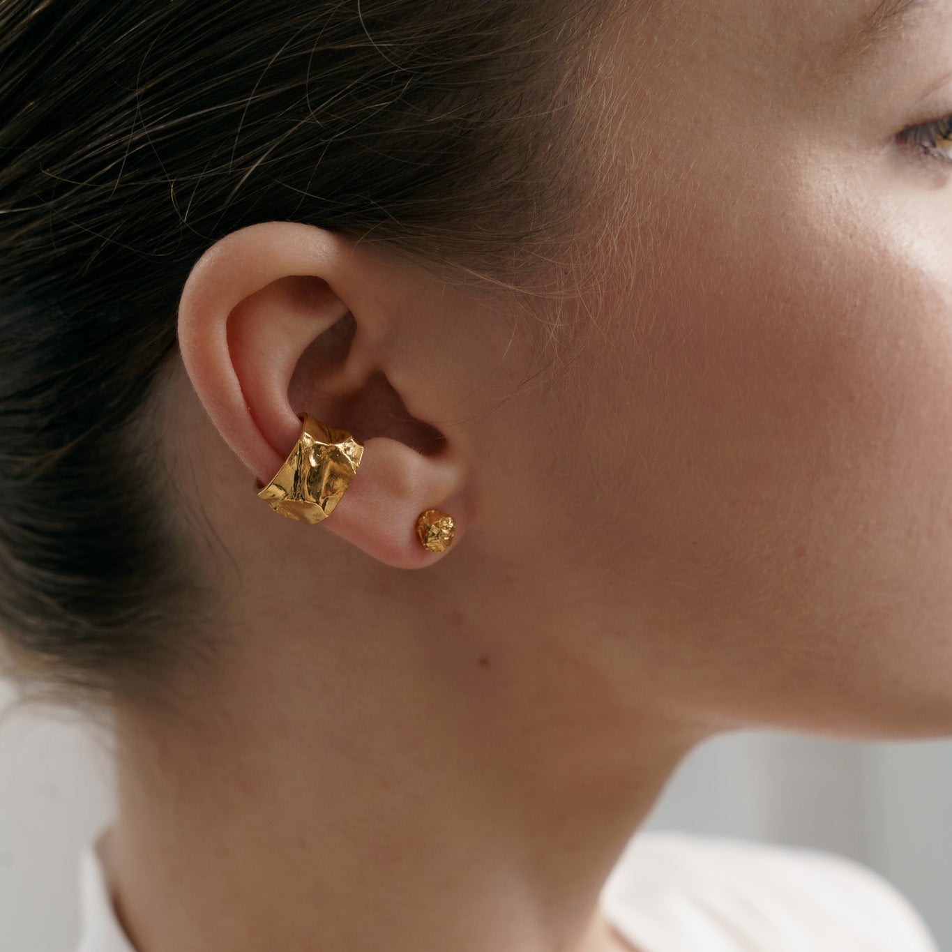 Earrings “Chestnut” light