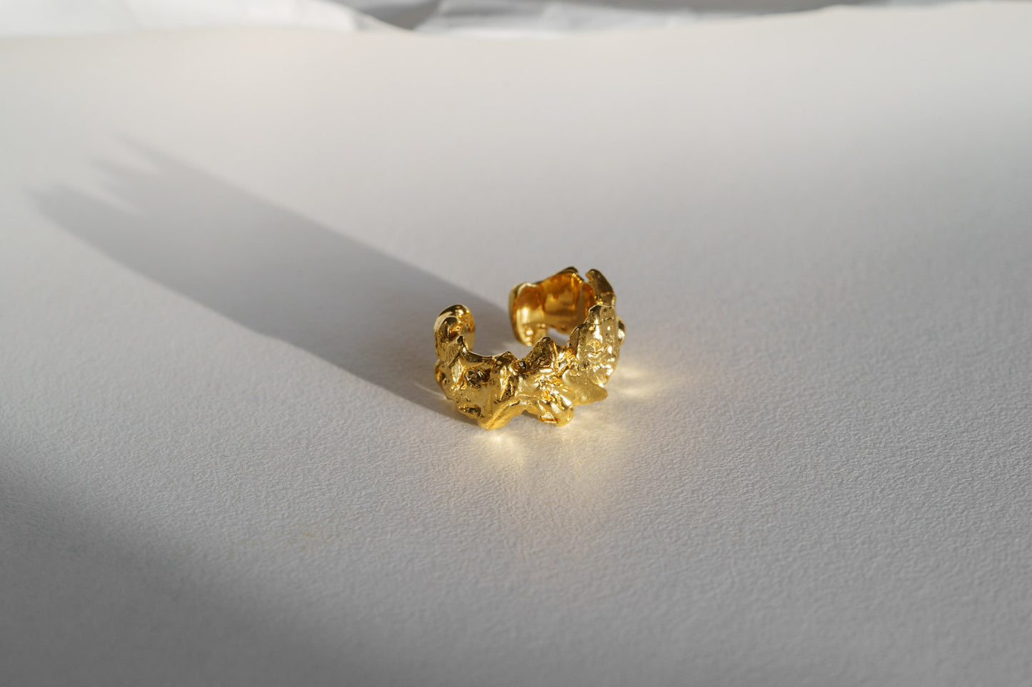 Cuff "Asteroidal belt" with gilding