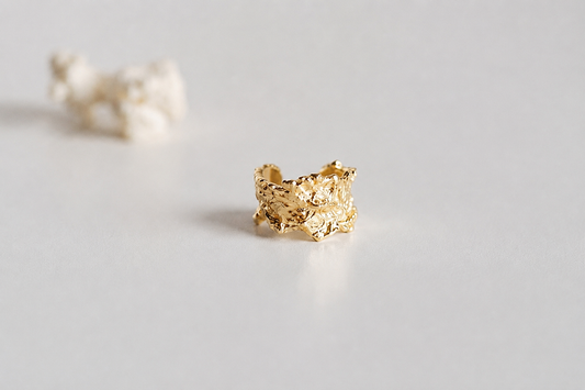 Cuff "Reefs" (6 mm) with gilding