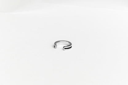 Cuff "Stripe" with enamel