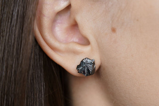 Earrings "ANTHRACITE"