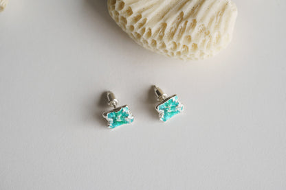 Stud earrings "WAVE"