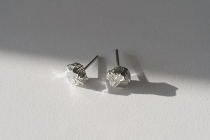Earrings "Anthracite" (6 mm)