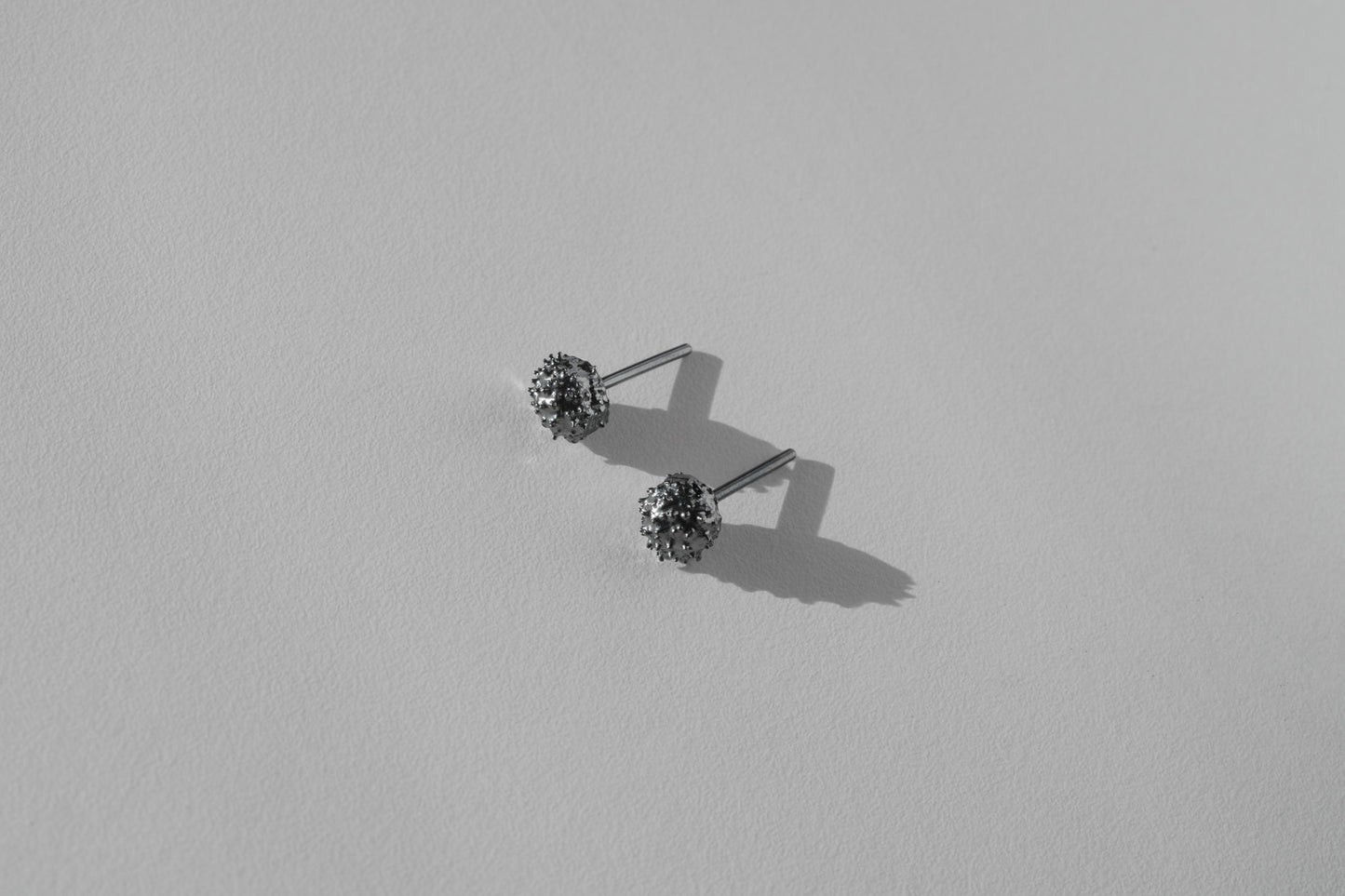 Earrings “Chestnut” blackened