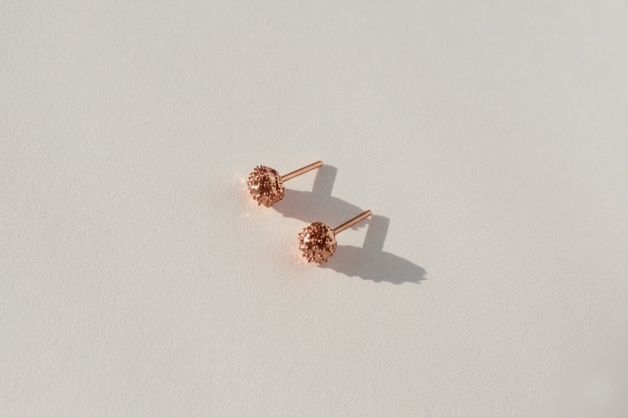 Earrings “Chestnut” light