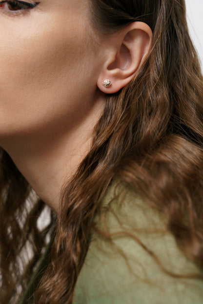 Earrings “Chestnut” light