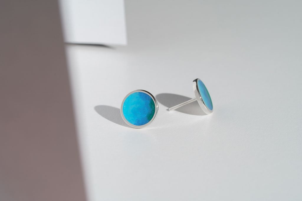 Earrings "Cote d’azur" (12 mm)