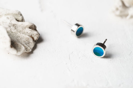 Earrings "Cote d’azur" (8 mm)