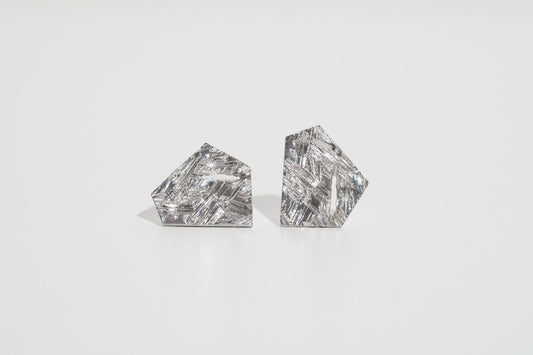 Earrings “Crushed Ice” (17×20 mm)