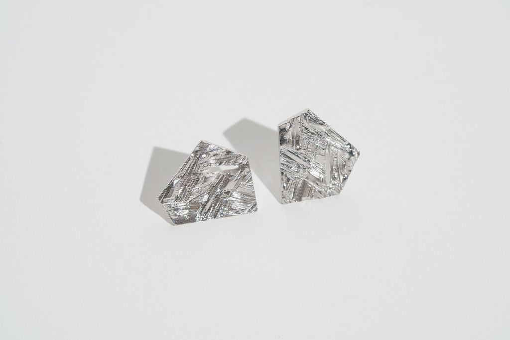 Earrings “Crushed Ice” (17×20 mm)