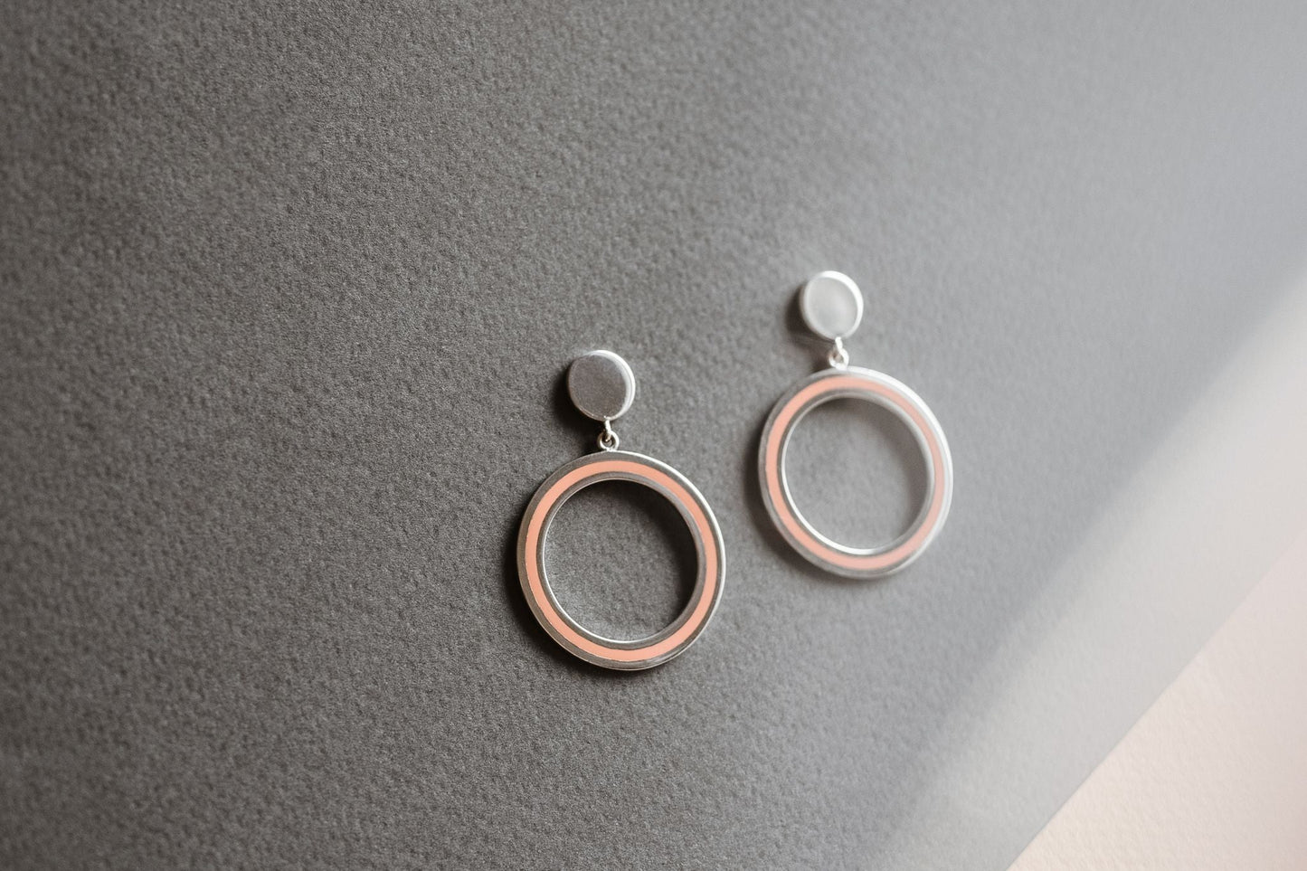 Pendant-earrings "Cyclicity" (30 mm)