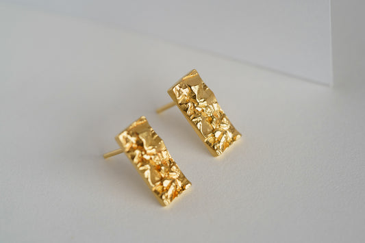 Earrings "Granite rock"  (7/16 mm)