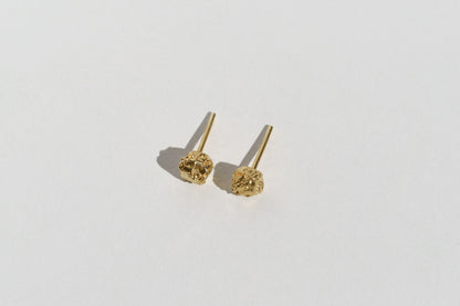 Stud earrings "Meteor" light