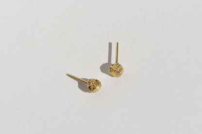 Stud earrings "Meteor" light