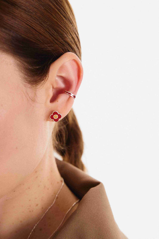 Earrings "Peony"