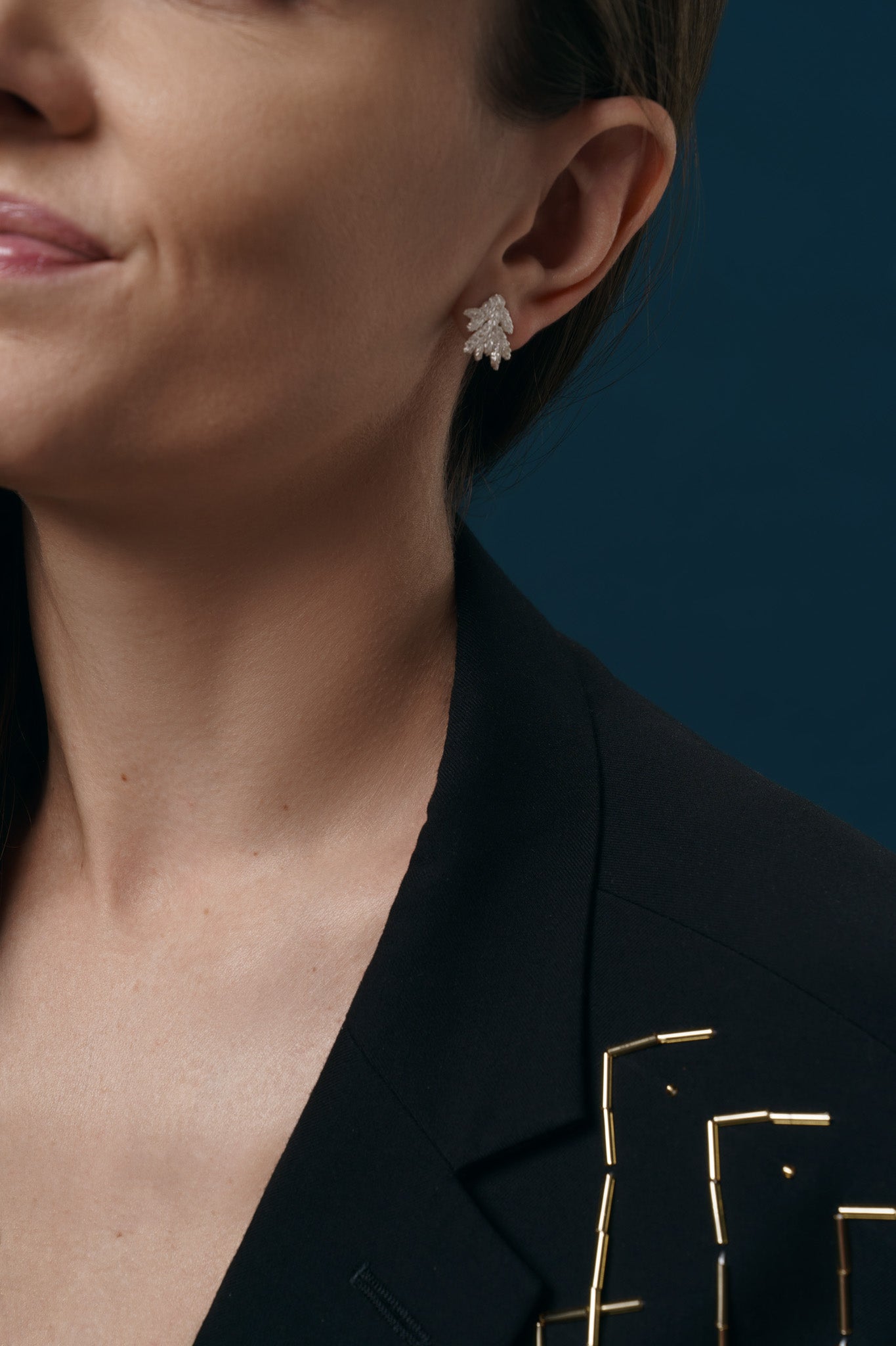 Earrings “Spruce Branch”