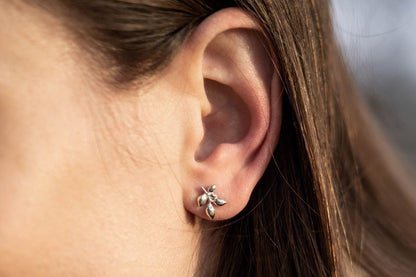 Stud earrings "BRANCH"