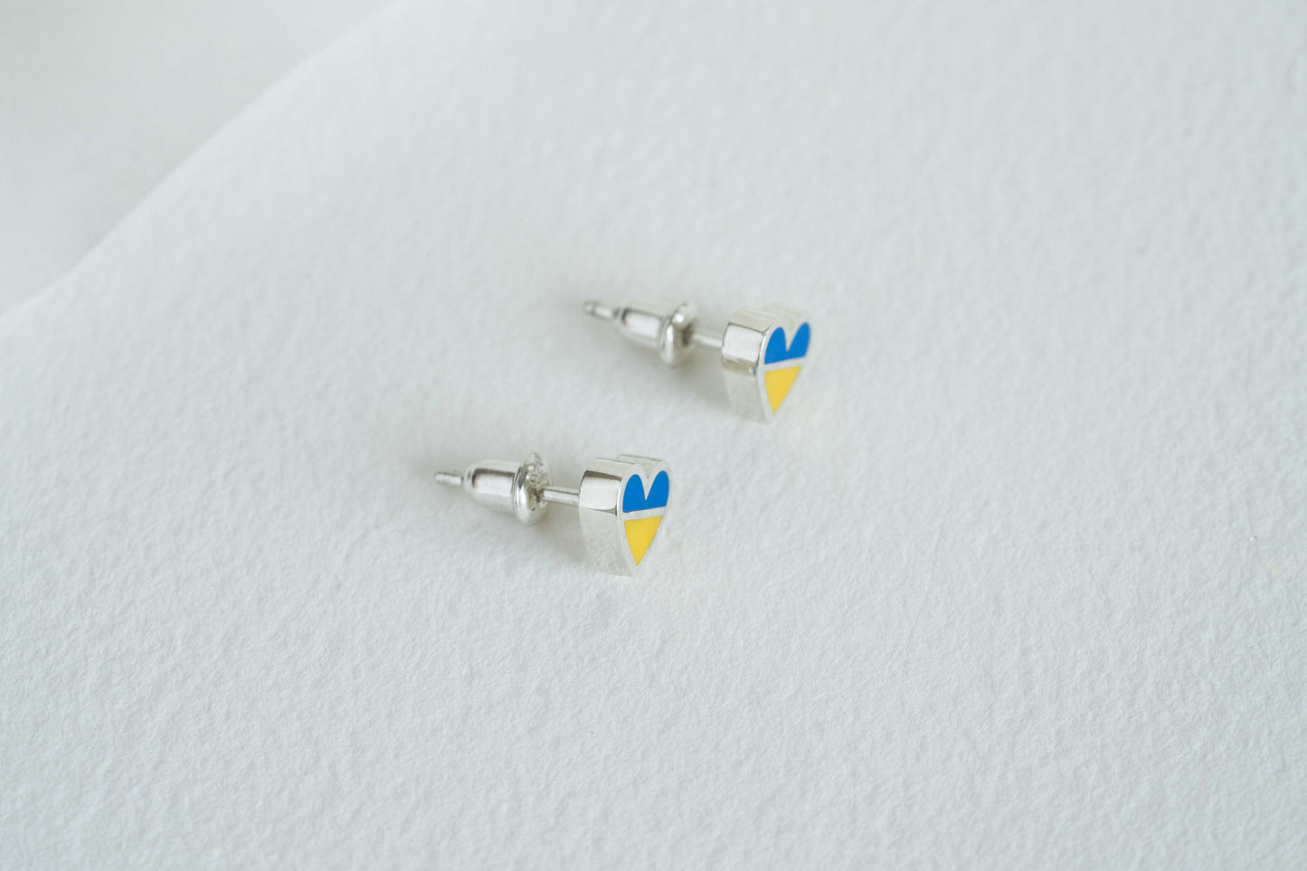 Stud earrings "UKRAINE IN MY HEART"