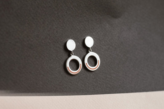 Pendant-earrings "Path" (17 mm)