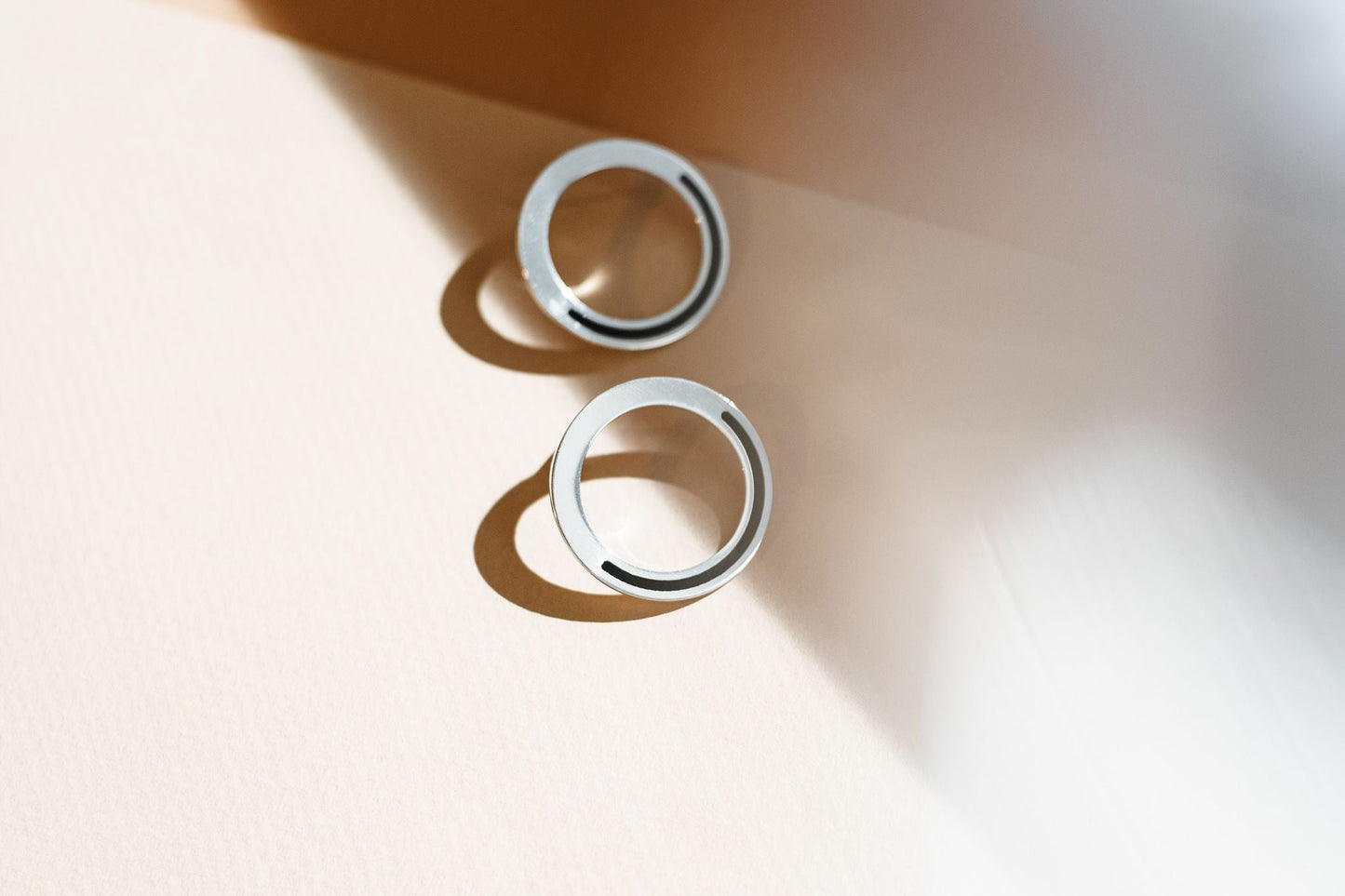 Earrings "Path" (30 mm)