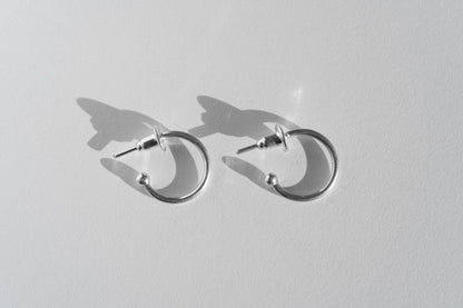 Hoop-earrings (15 mm)