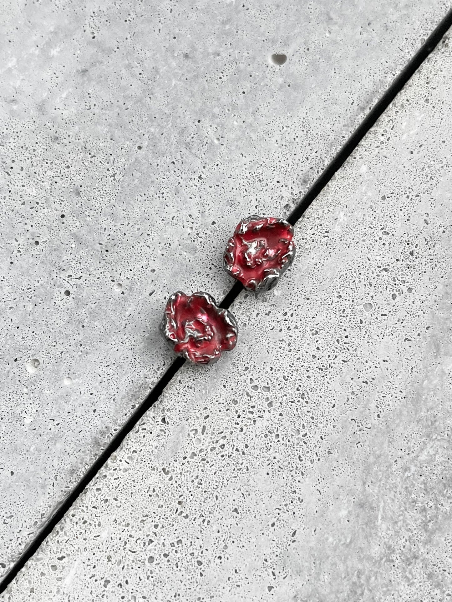 Earrings "Lava" Mini