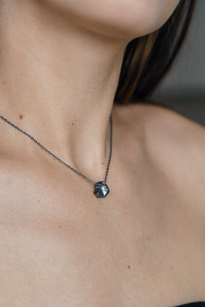 Necklace "ANTHRACITE"