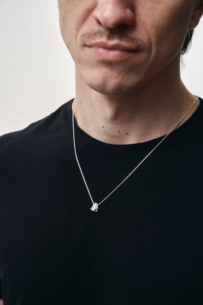 Necklace "Anthracite"