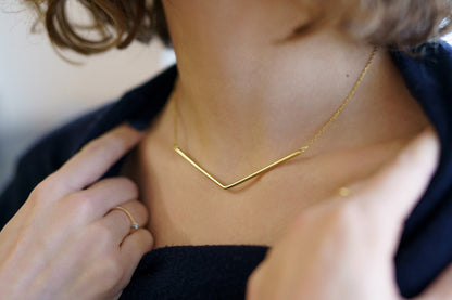Necklace "Angle"