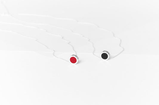 Necklace "Japanese Sun" (8 mm)