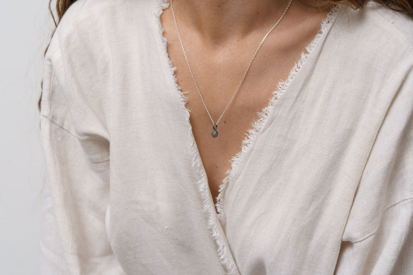 Pendant “Chestnut” blackened