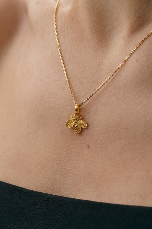 Pendant “Chestnut Leaf” (15 mm) light