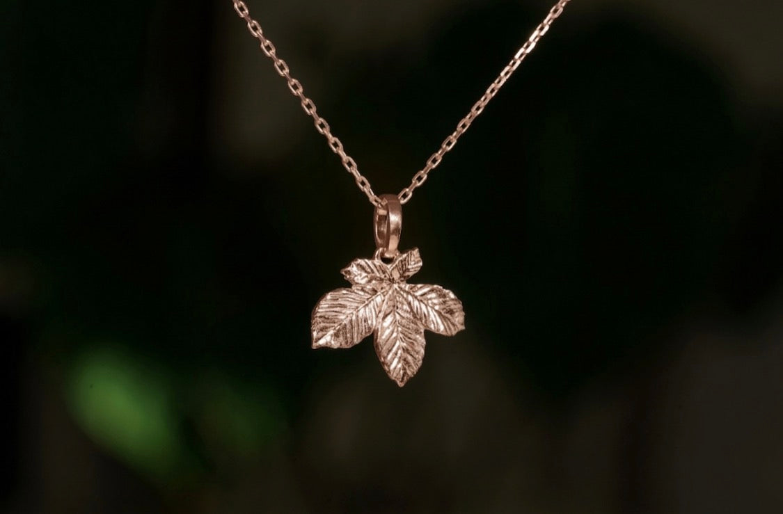 Pendant “Chestnut Leaf” (20 mm) light