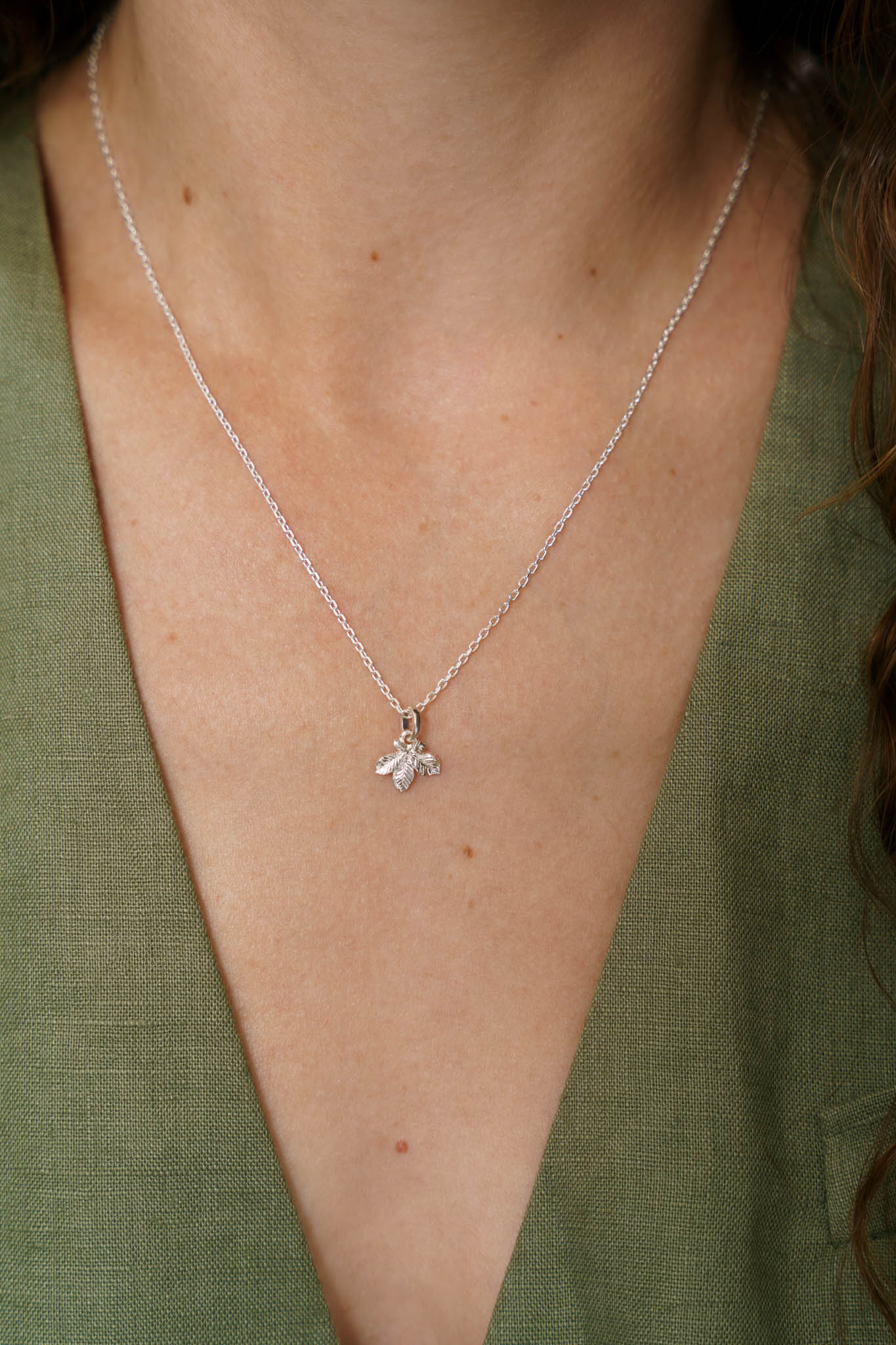 Pendant “Chestnut Leaf” (10 mm) light