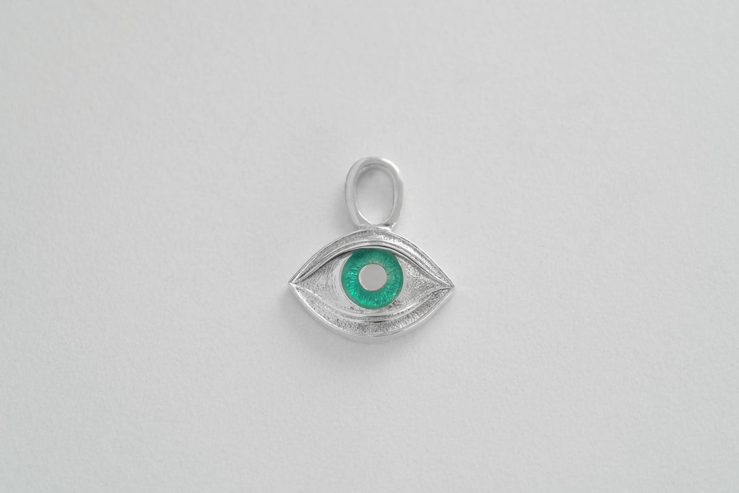 Pendant for hoop earring "View of my forest"