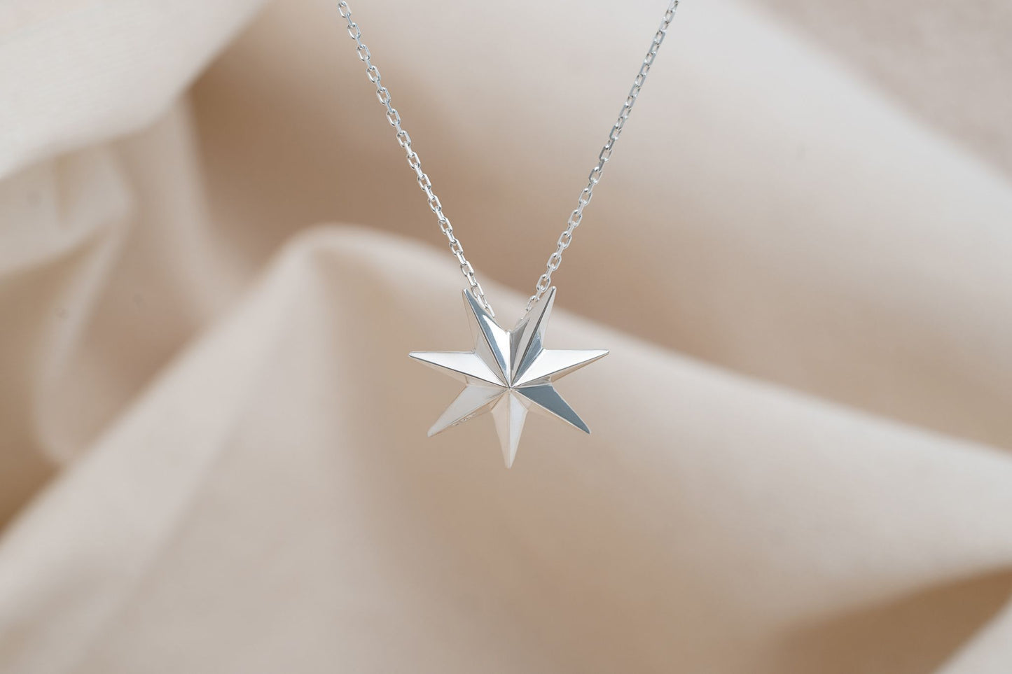 Necklace "Guiding star"