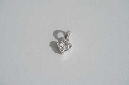 Pendant "Heart" textured