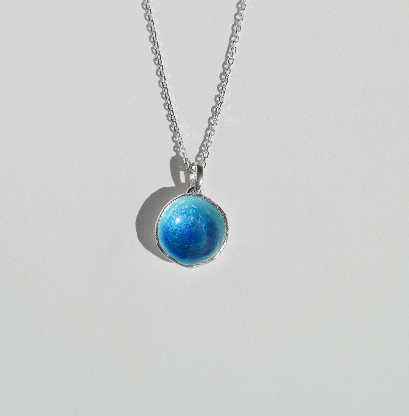 Pendant "Sea" (16 mm) blue