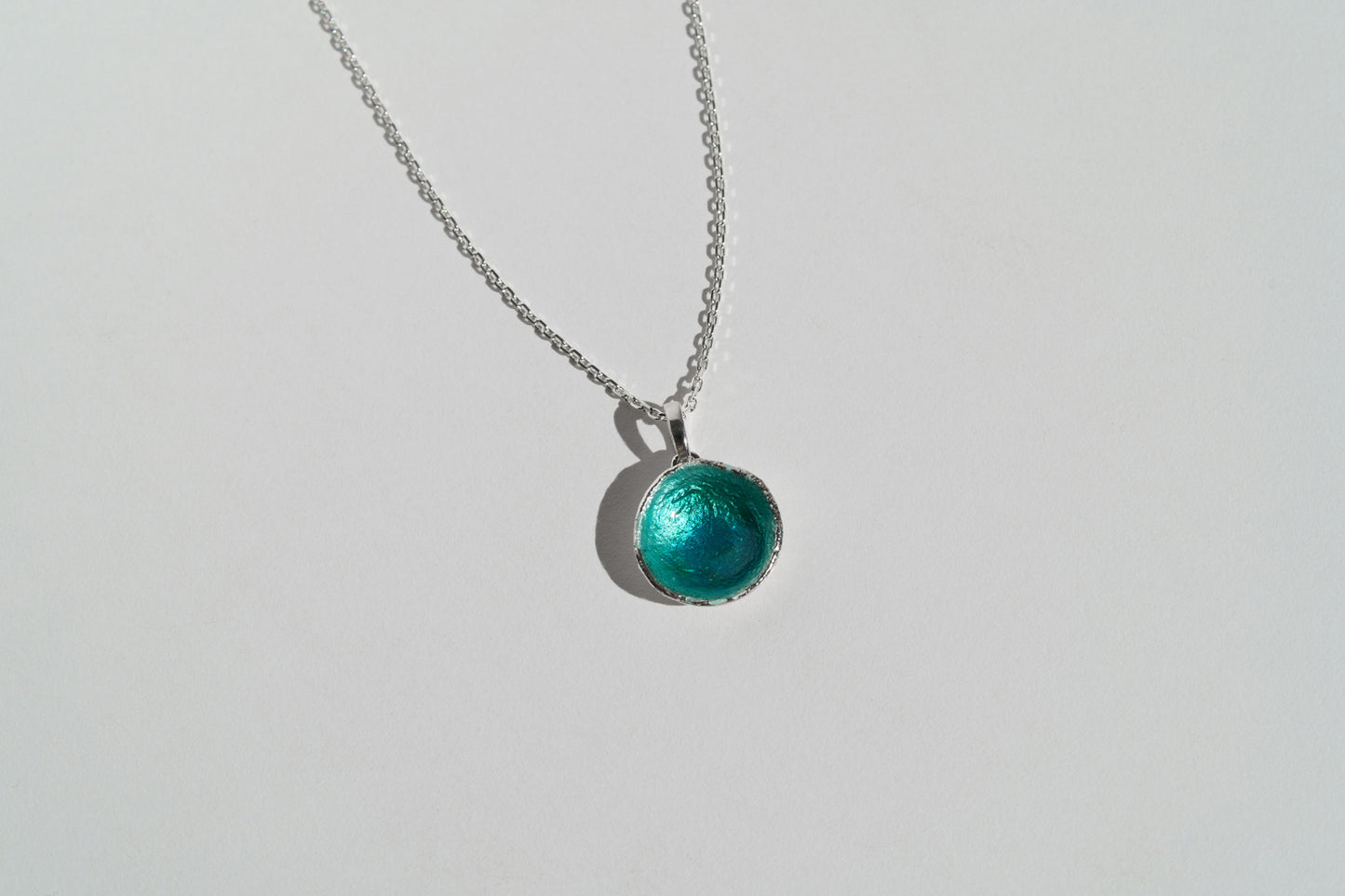 Pendant "Sea" (16 mm) emerald