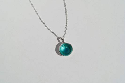 Pendant "Sea" (16 mm) emerald