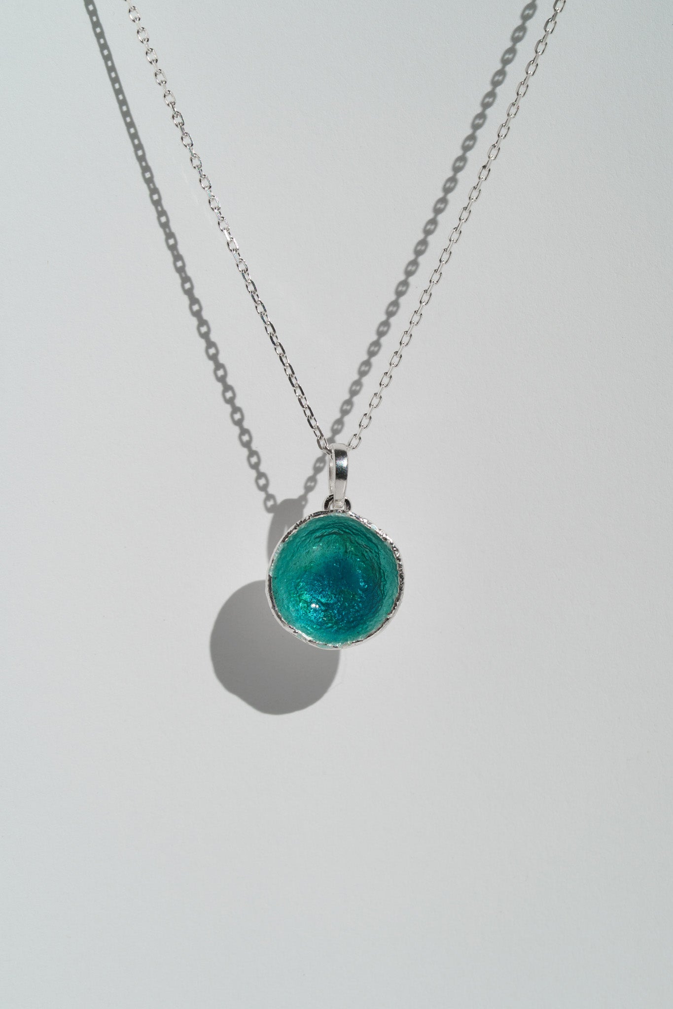 Pendant "Sea" (16 mm) emerald