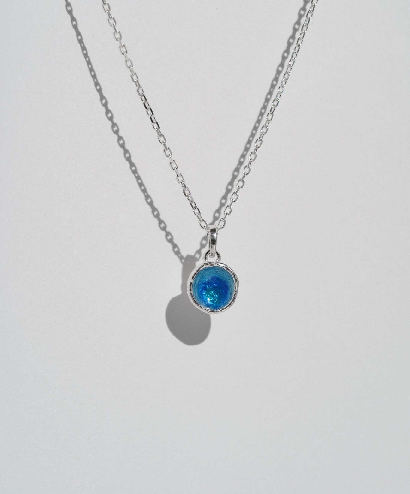 Pendant "Sea" (9 mm) blue