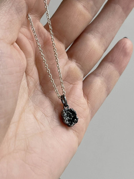 Pendant "Reefs" blackened mini