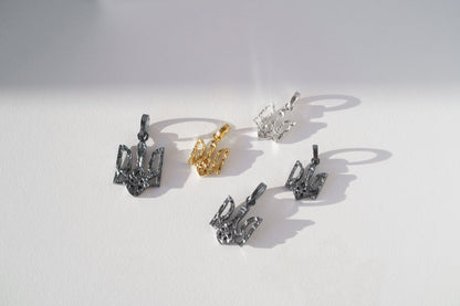 Pendant "Trident" texutured