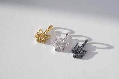 Pendant "Trident" texutured