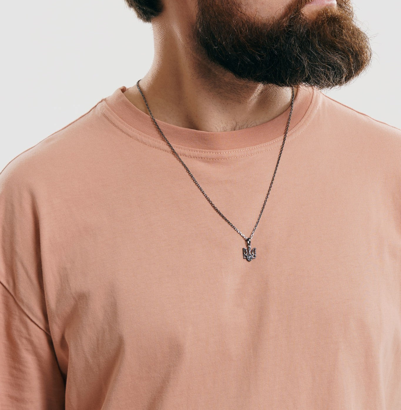 Pendant "Trident" texutured