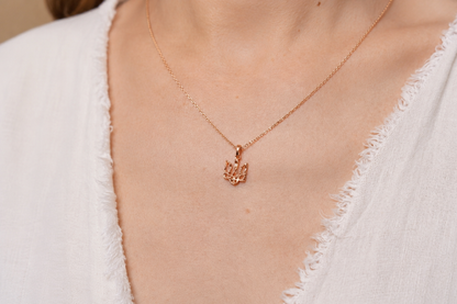 Pendant "Trident" texutured