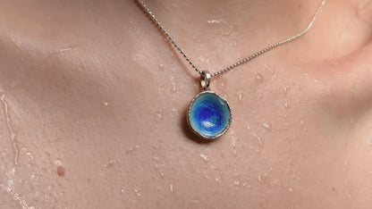 Pendant "Sea" (16 mm) blue
