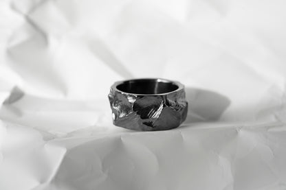 Ring "ANTHRACITE" blackened (10 mm)